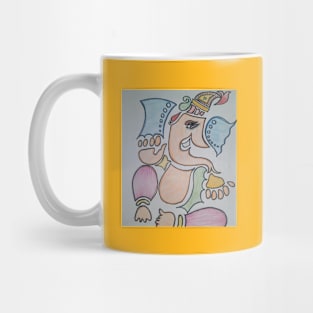 Handsketch of God Ganesha Mug